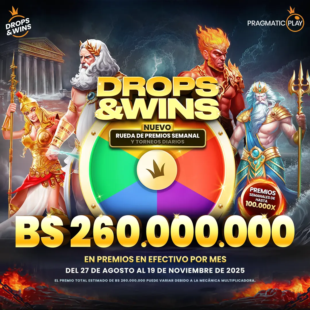 Drops & Wins_Slots_Banner_ES_Latam_VES_1080x1080 (1)